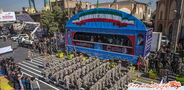 نمایش اقتدار ملی نیروهای مسلح ایران  در سواحل خلیج فارس