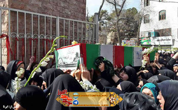 تشییع پیکر 6 شهید گمنام دفاع مقدس در استان البرز تشییع پیکر 6 شهید گمنام دفاع مقدس در استان البرز