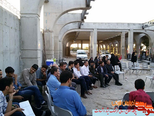 جشن تکلیف دانش آموزان تبریزی در جوار قبور مطهر شهدا