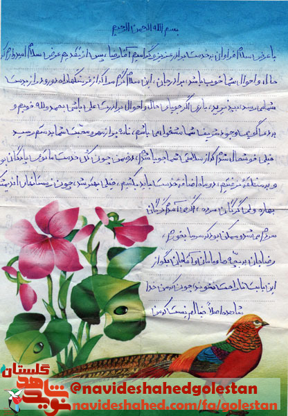 شهید عباسعلی داوری؛ جواب نامه یادتان نرود شهید عباسعلی داوری؛ جواب نامه یادتان نرود