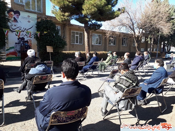 گزارش تصویری/ یادواره شهدای ابهر به یاد سردار سلیمانی برگزار شد