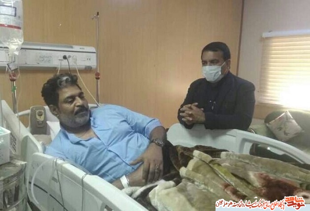 از صبر، ایثار و شجاعت جانباز 70 درصد هرمزگانی تجلیل کرد