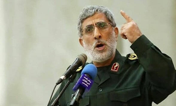 واکنش فرمانده نیروی قدس به حادثه آتش‌سوزی ناو آمریکایی/ روزهای بسیار سختی در انتظار آمریکاست