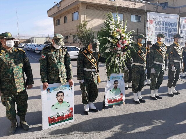 تشییع پیکر شهید مدافع وطن«امین محمدیوسفی وردنجانی»