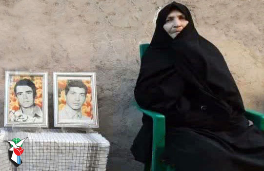 مادر شهیدان‌ «معصومی» به فرزندان شهیدش پیوست