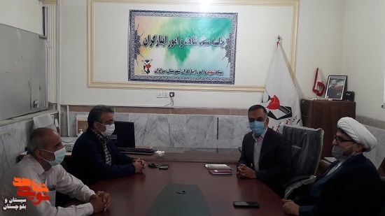 جلسه ستاد شاهد در دانشگاه آزاد سراوان