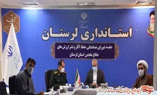المان شهدای نیروی دریایی ارتش در یکی از میادین شهر خرم آباد، جانمایی می&zwnj;شود