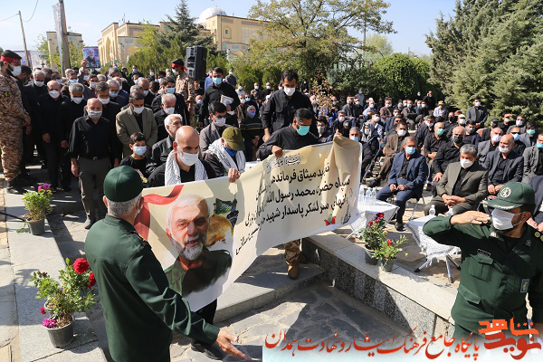 گزارش تصویری| حواشی سالگرد شهادت حاج حسین همدانی