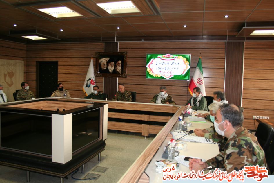 گزارش تصویری/ جلسه هماهنگی برنامه ابلاغی هفته بسیج، برگزار شد