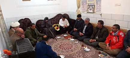 دیدار با خانواده شهیدان «اسماعیلی‌نژاد»
