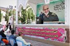 تصاویر| افتتاحیه جشنواره گل محمدی در گلزار شهدای کرمان