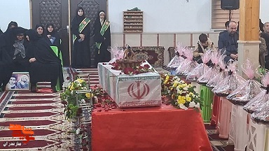 گزارش تصویری/ آیین تجلیل از مادران و همسران شهدا در شهرستان محمودآباد برگزار شد