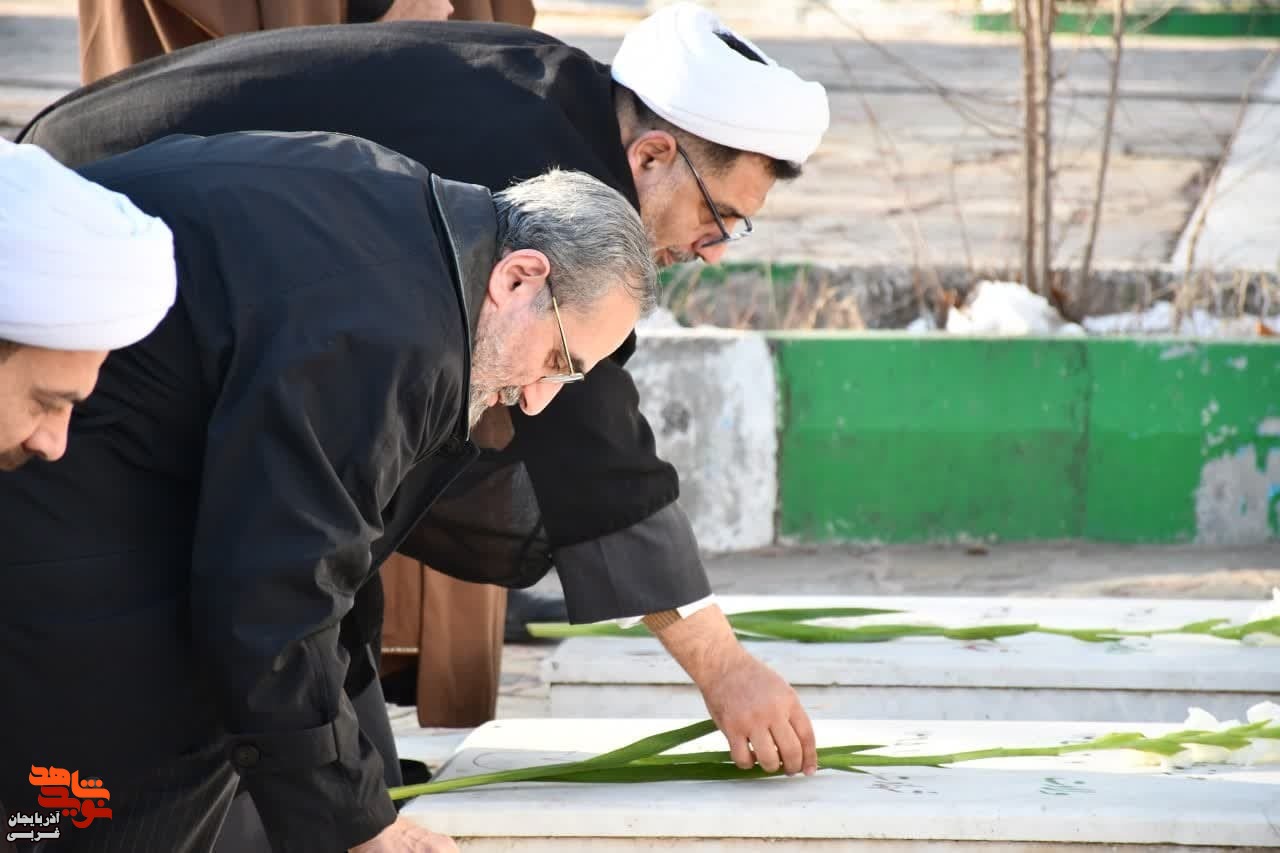 تجدید میثاق با شهدای شهرستان خوی