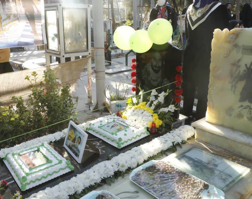 مراسم سالگرد شهادت شهید مدافع حرم
