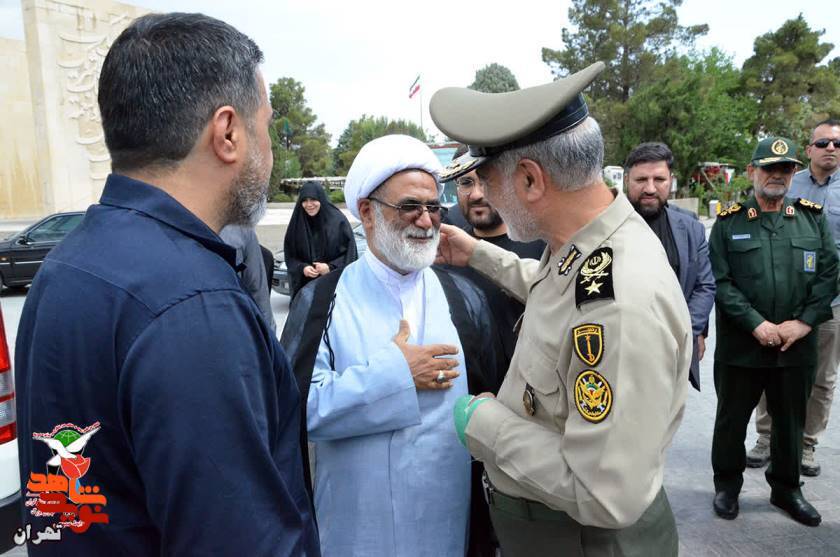 تشییع پیکر همسر شهید امیر سپهبد علی صیاد شیرازی
