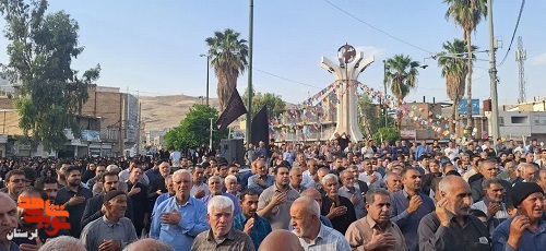 اجتماع بزرگ پلدختریها در سوگ «شهید جمهور»
