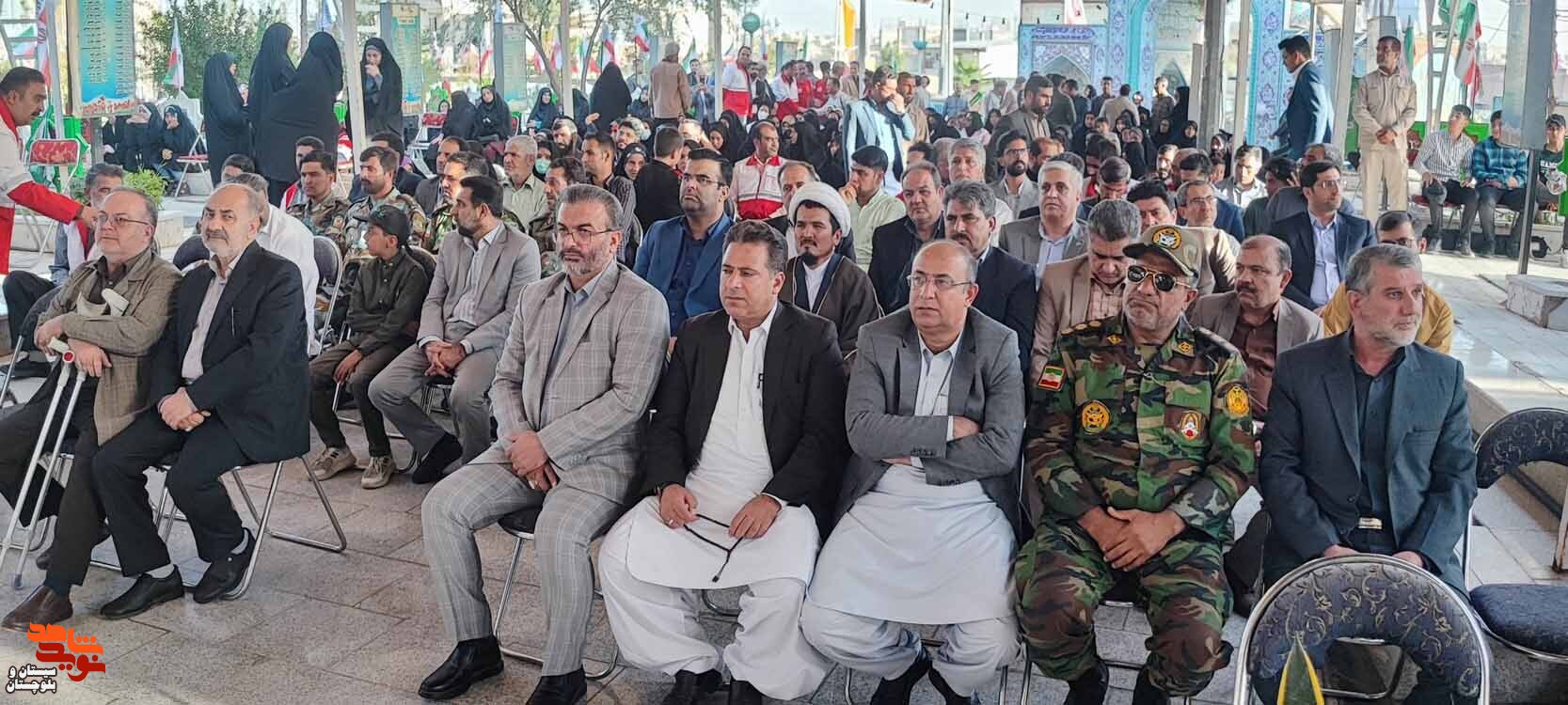 برگزاری مراسم «میهمانی لاله ها» درگلزار شهدای زاهدان