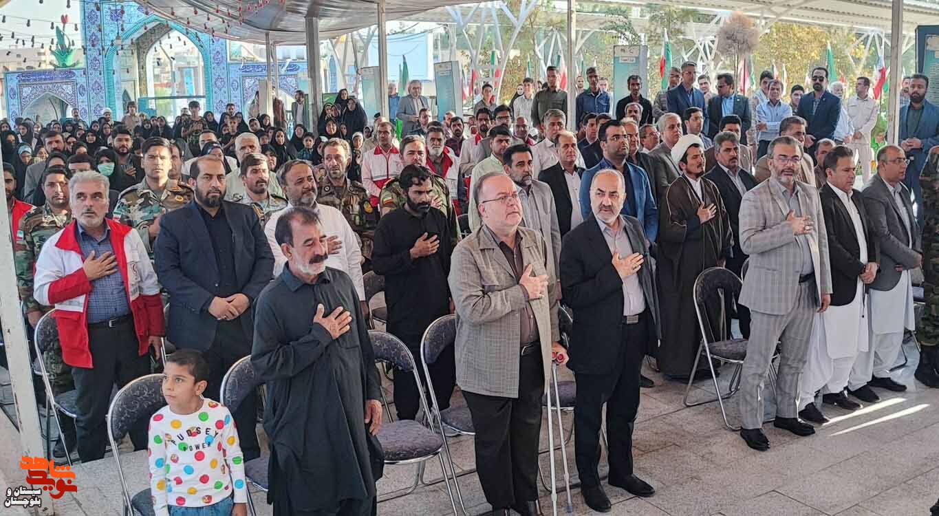 برگزاری مراسم «میهمانی لاله ها» درگلزار شهدای زاهدان