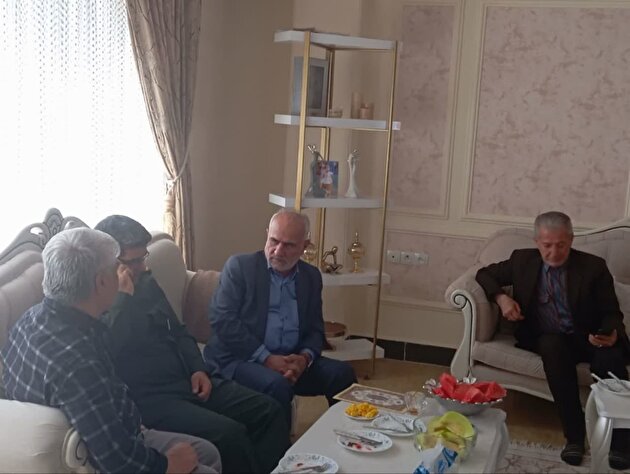 دیدار با خانواده معظم شاهد و ایثارگر در شهرستان بوکان