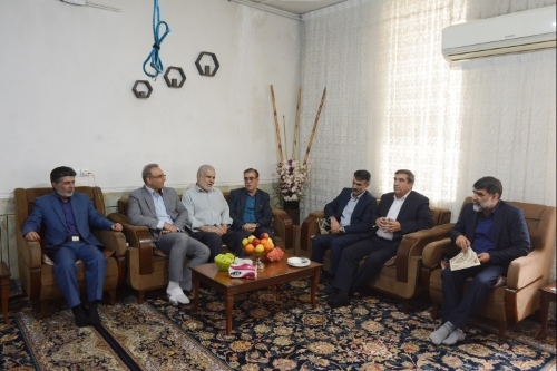 دیدار مدیرکل بنیاد شهید با ایثارگران پلدختر