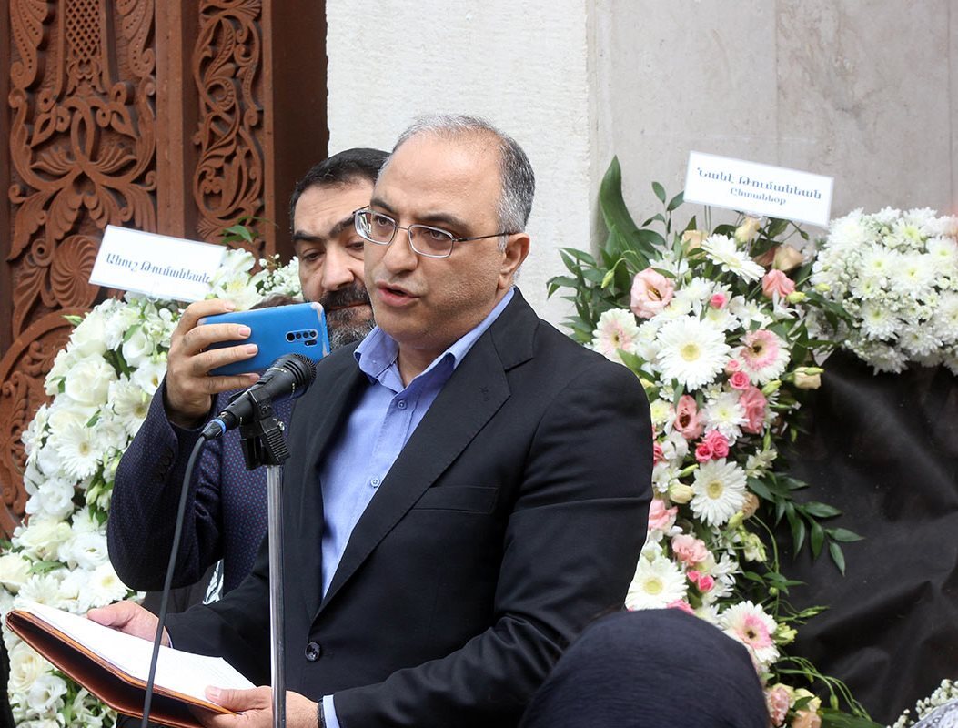 مراسم وداع با مادرشهید ارمنی«گاگیک طومانیان»در کلیسای سرکیس مقدس برگزارشد