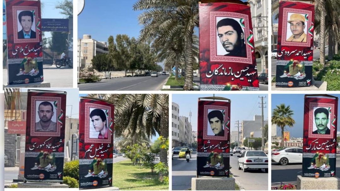 دیوارنگاره ۲۰ شهید، مهمان خانه‌های قشم می‌شود