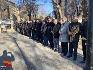 مراسم گلباران و عطر افشانی مزار مطهر شهدای گمنام...