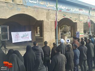 مراسم غبارروبی و عطرافشانی مزار شهدا در شهرستان...