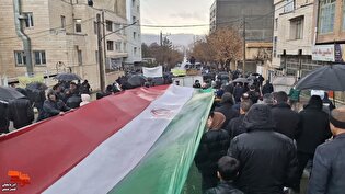 راهپیمایی یوم الله ۲۲ بهمن در شهرستان مهاباد