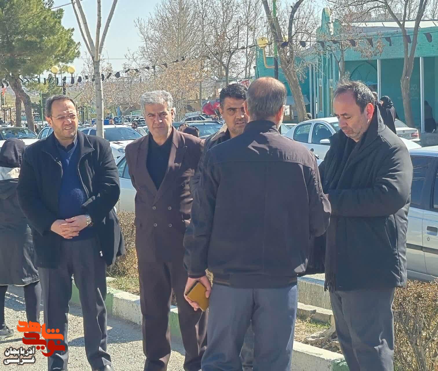 تشییع پیکر ۴ شهید حملات آمریکایی و صهیونیستی به ارومیه