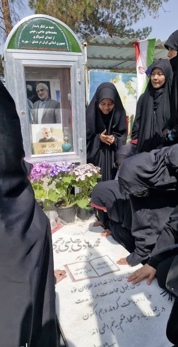 اردوی راهیان بهشت مجتمع کوی شهید فلاحی در بهشت زهرا(س)