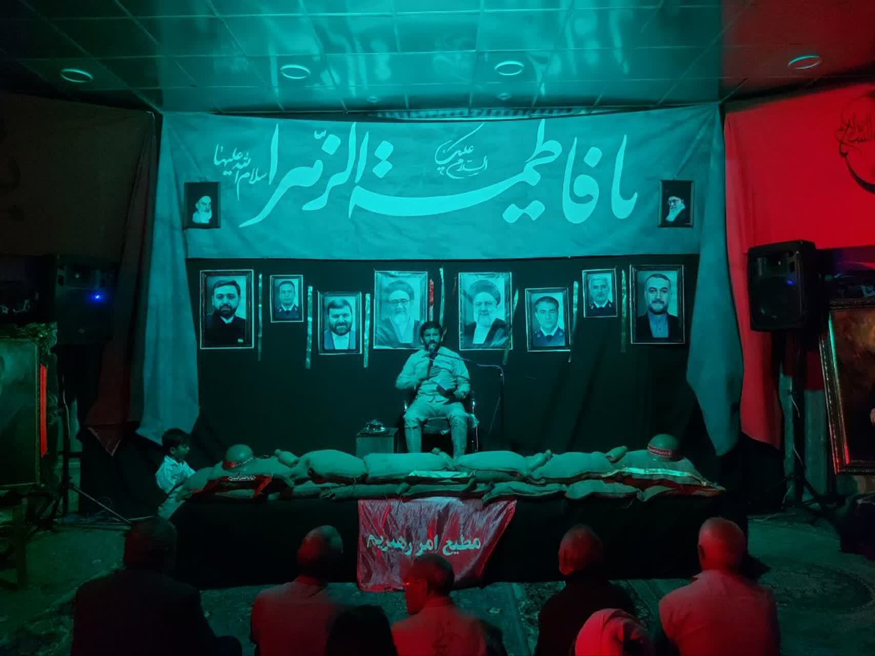 اولین سالگرد شهادت شهید جمهور و یادواره شهدای  خدمت در شهرستان شیروان برگزار شد