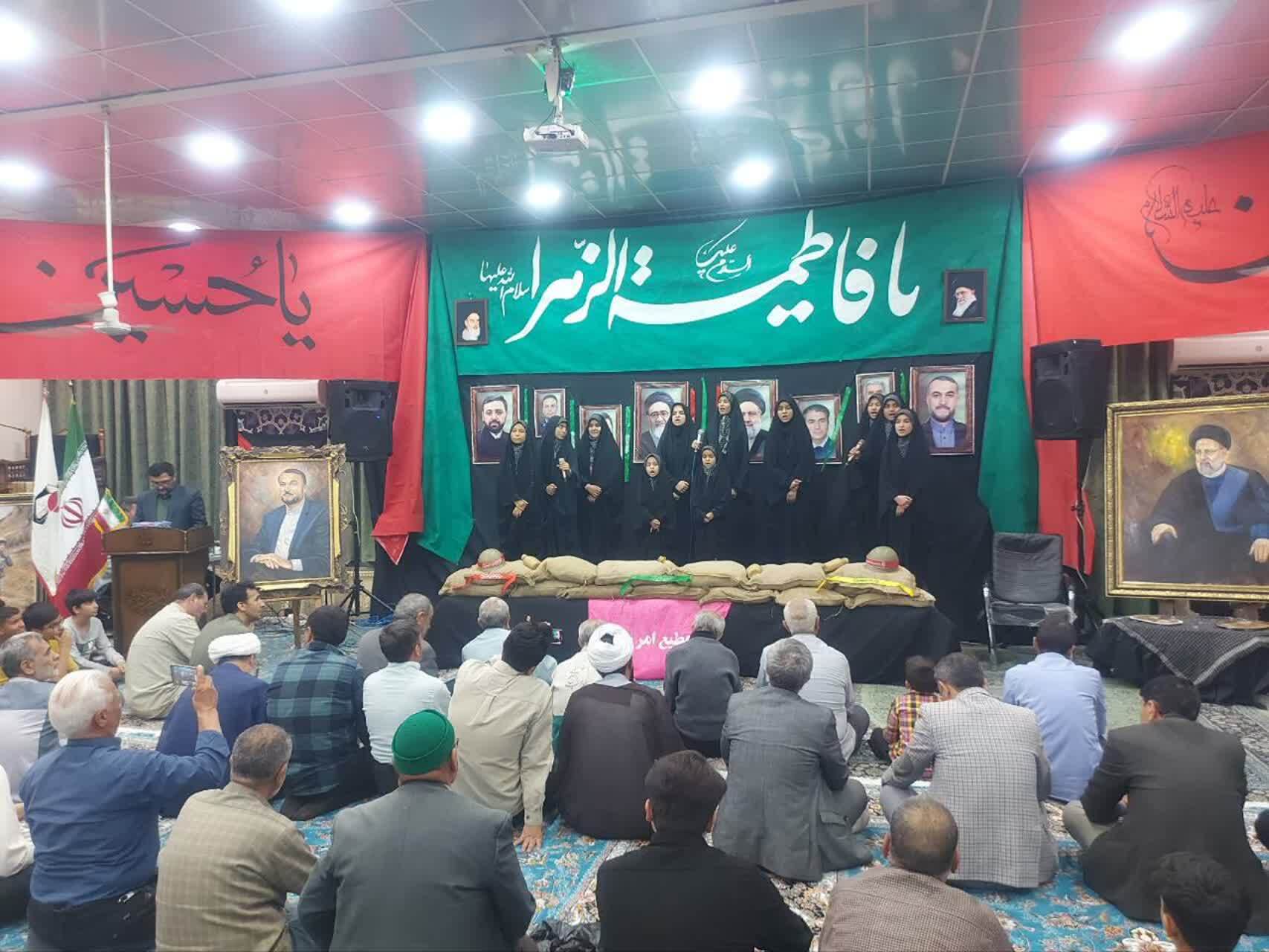 اولین سالگرد شهادت شهید جمهور و یادواره شهدای  خدمت در شهرستان شیروان برگزار شد