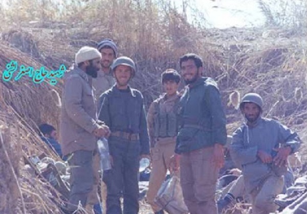 شهید «حاج اصغر لشنی» در قاب تصویر