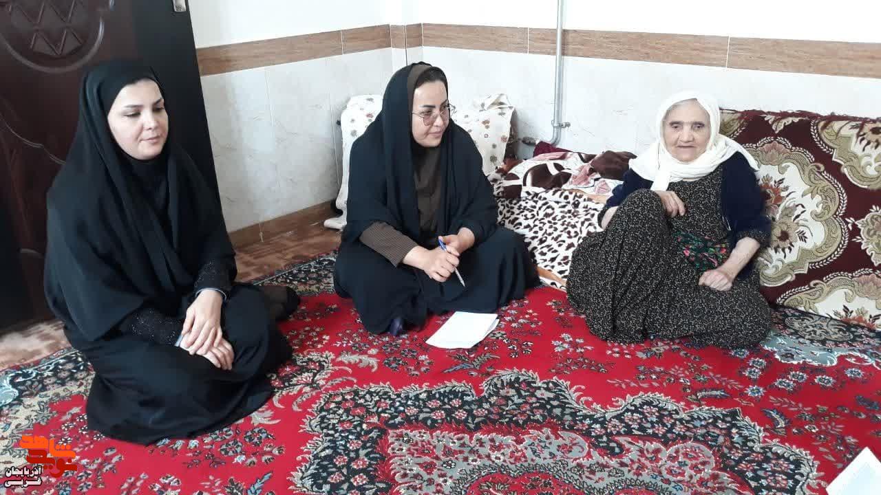 دیدار و تجلیل از خانواده معظم شهدا در شهرستان ربط