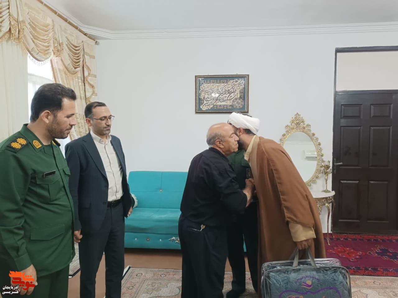دیدار و تجلیل از جانباز معزز 50 درصد آقای عیسی رسول نژاد