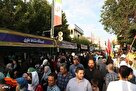 تجمع بزرگ مردم زنجان به مناسبت عید غدیر و محکومیت جنایات رژیم صهیونیستی