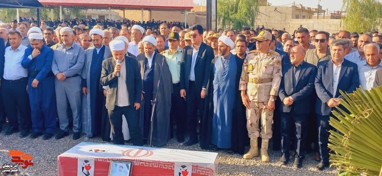 تشییع پیکر مطهر شهید «ارکان آخش»