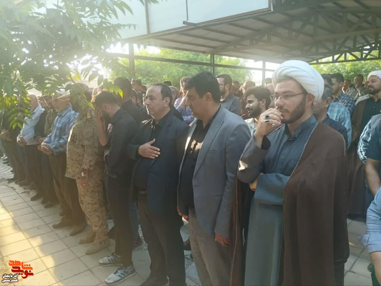 مراسم تشییع پیکر مطهر شهید والامقام پاسدار «محمد عادلی»