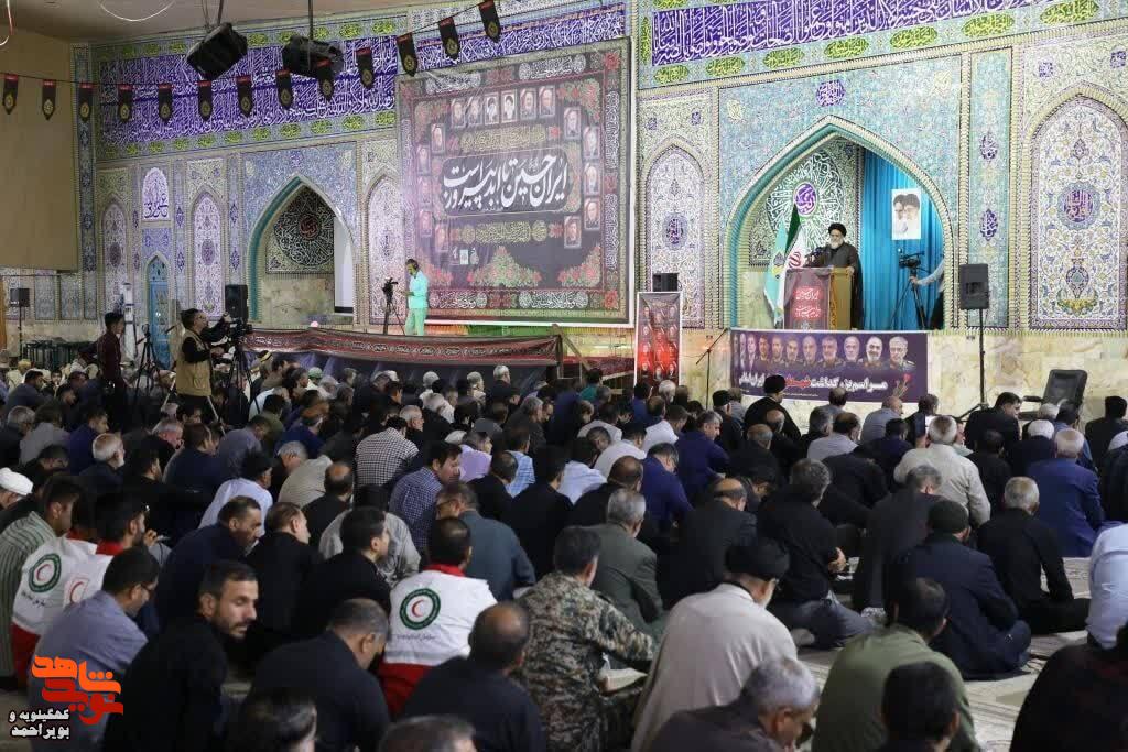 برگزاری گرامیداشت شهدای اقتدار در یاسوج