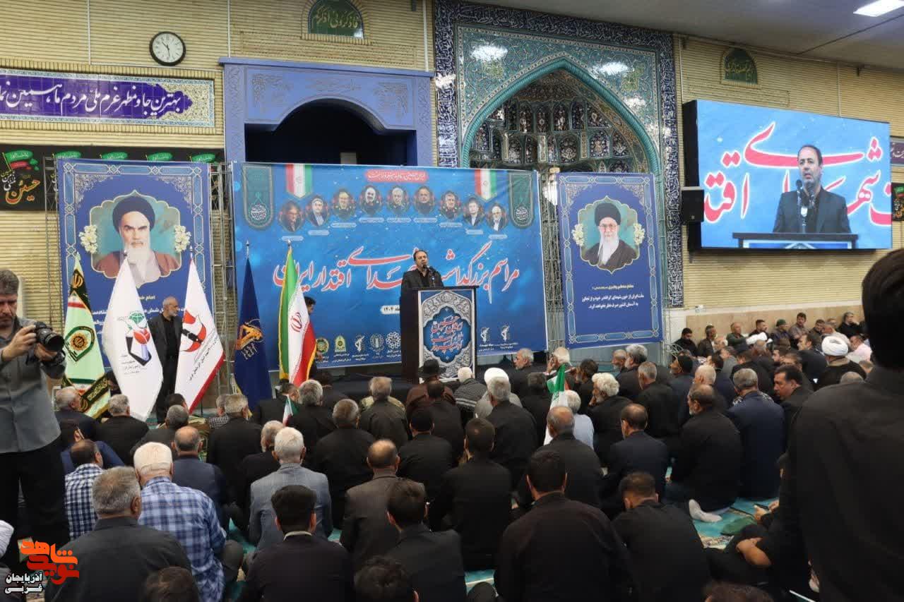 برگزاری مراسم بزرگداشت شهدای اقتدار در ارومیه