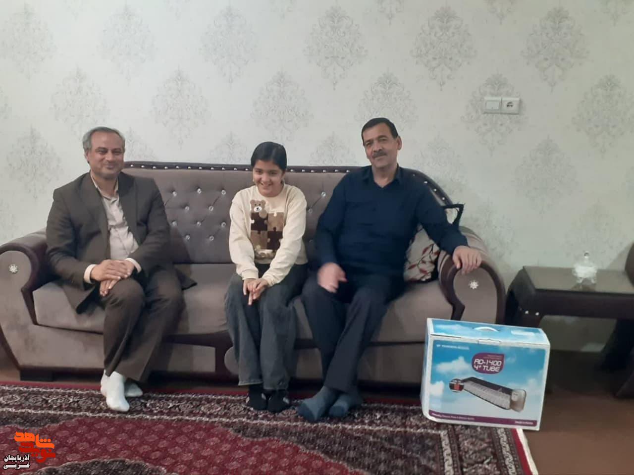دیدار و تجلیل از جانبازان و خانواده ایشان در سلماس