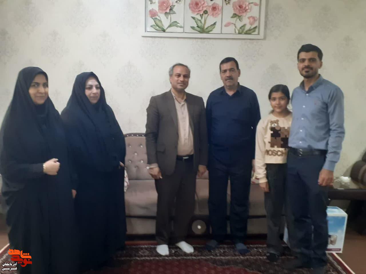 دیدار و تجلیل از جانبازان و خانواده ایشان در سلماس