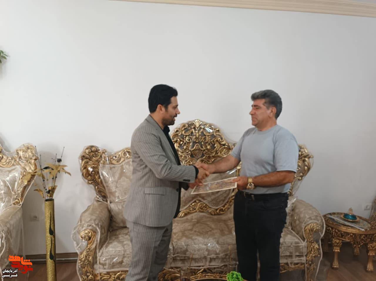 دیدار و تجلیل از جانبازان و خانواده ایشان در ماکو