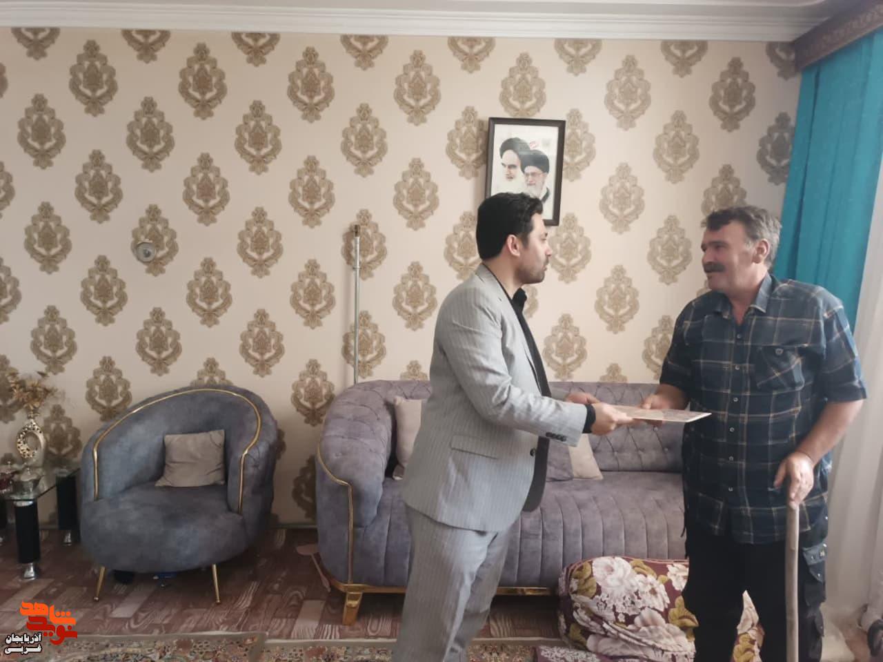 دیدار و تجلیل از جانبازان و خانواده ایشان در ماکو