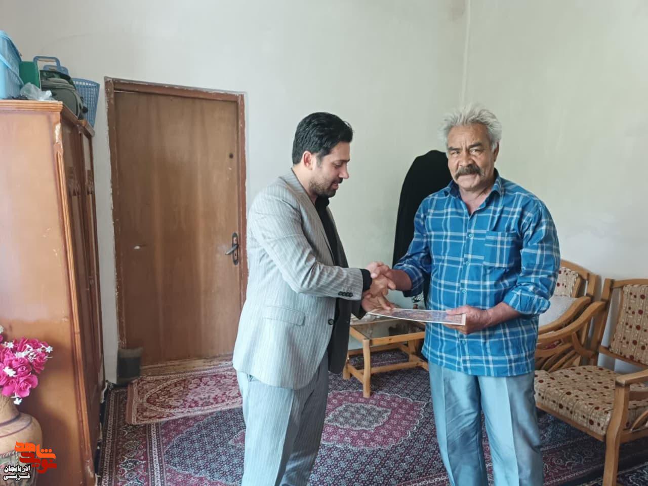 دیدار و تجلیل از جانبازان و خانواده ایشان در ماکو
