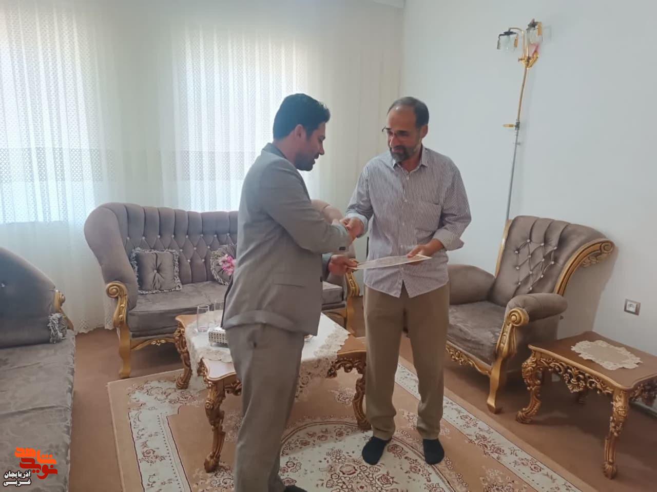 دیدار و تجلیل از جانبازان و خانواده ایشان در ماکو