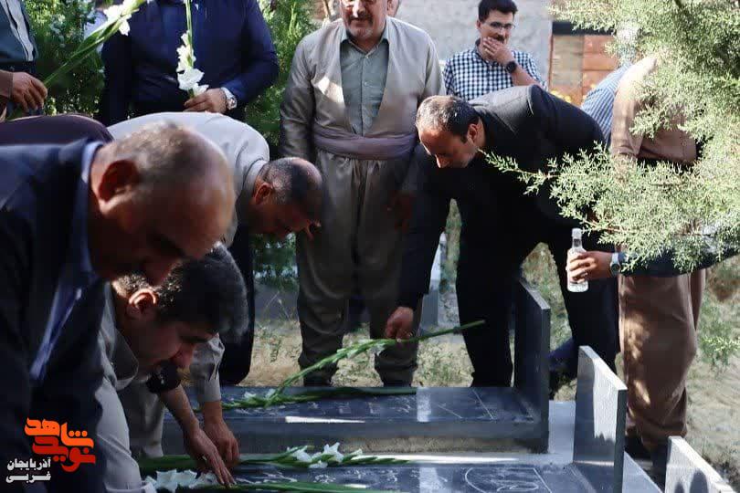 ادای احترام به مقام شامخ شهدای بمباران شیمیایی سردشت