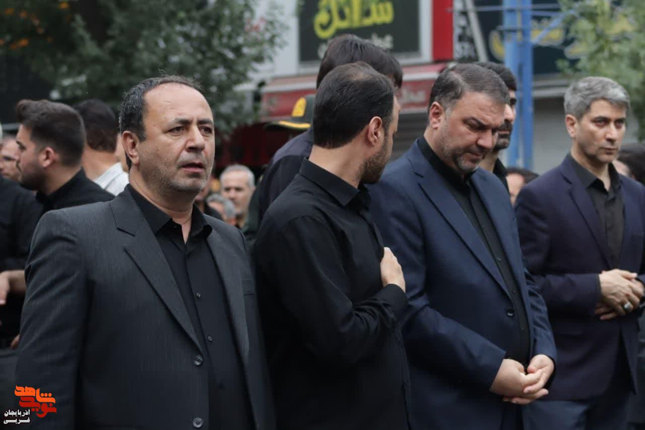 مراسم بدرقه باشکوه و تشییع پیکر مطهر سردار سرتیپ شهید «علیرضا لطفی» در ارومیه