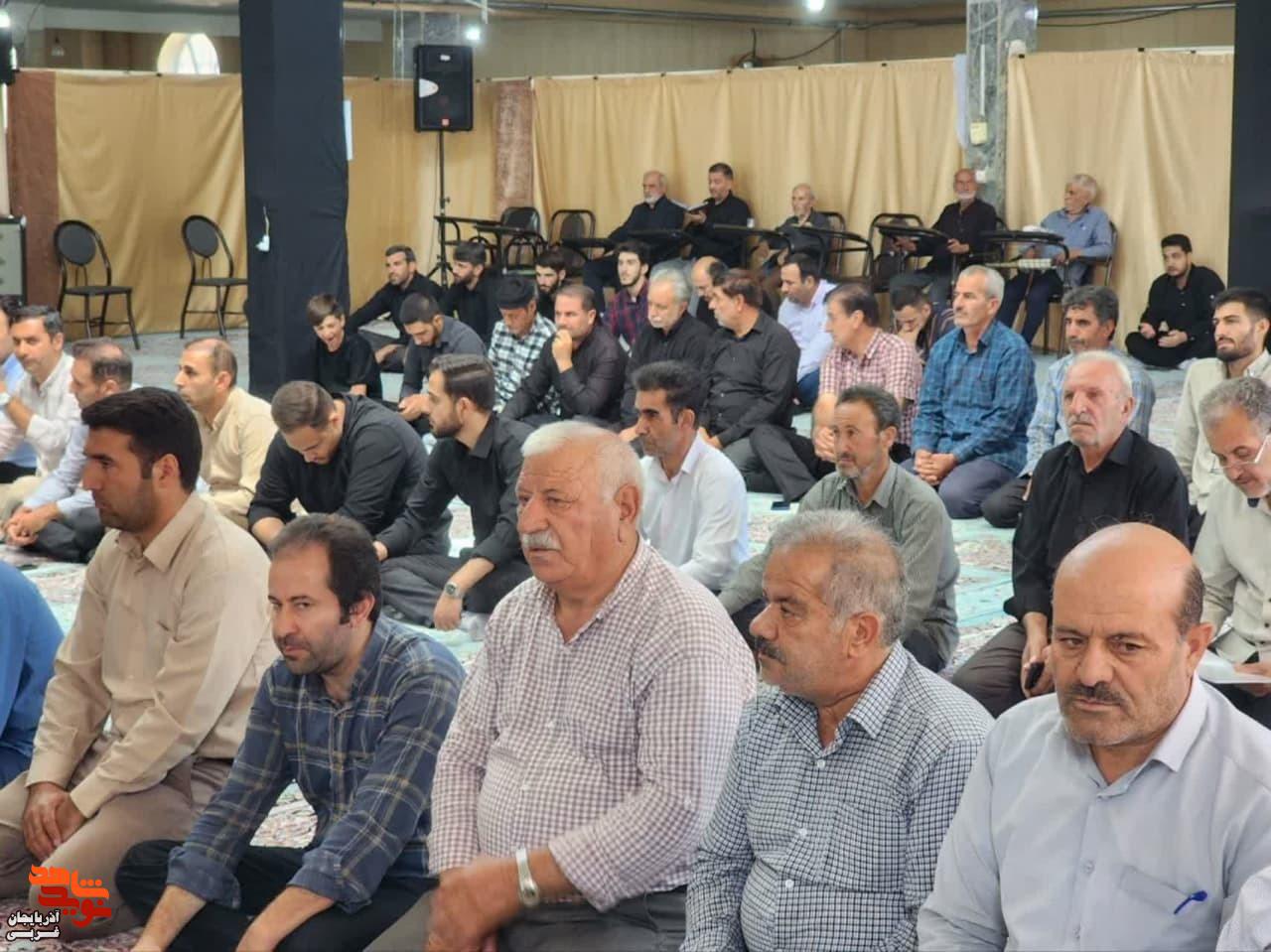 برگزاری مراسم اربعین شهدای اقتدار در چایپاره